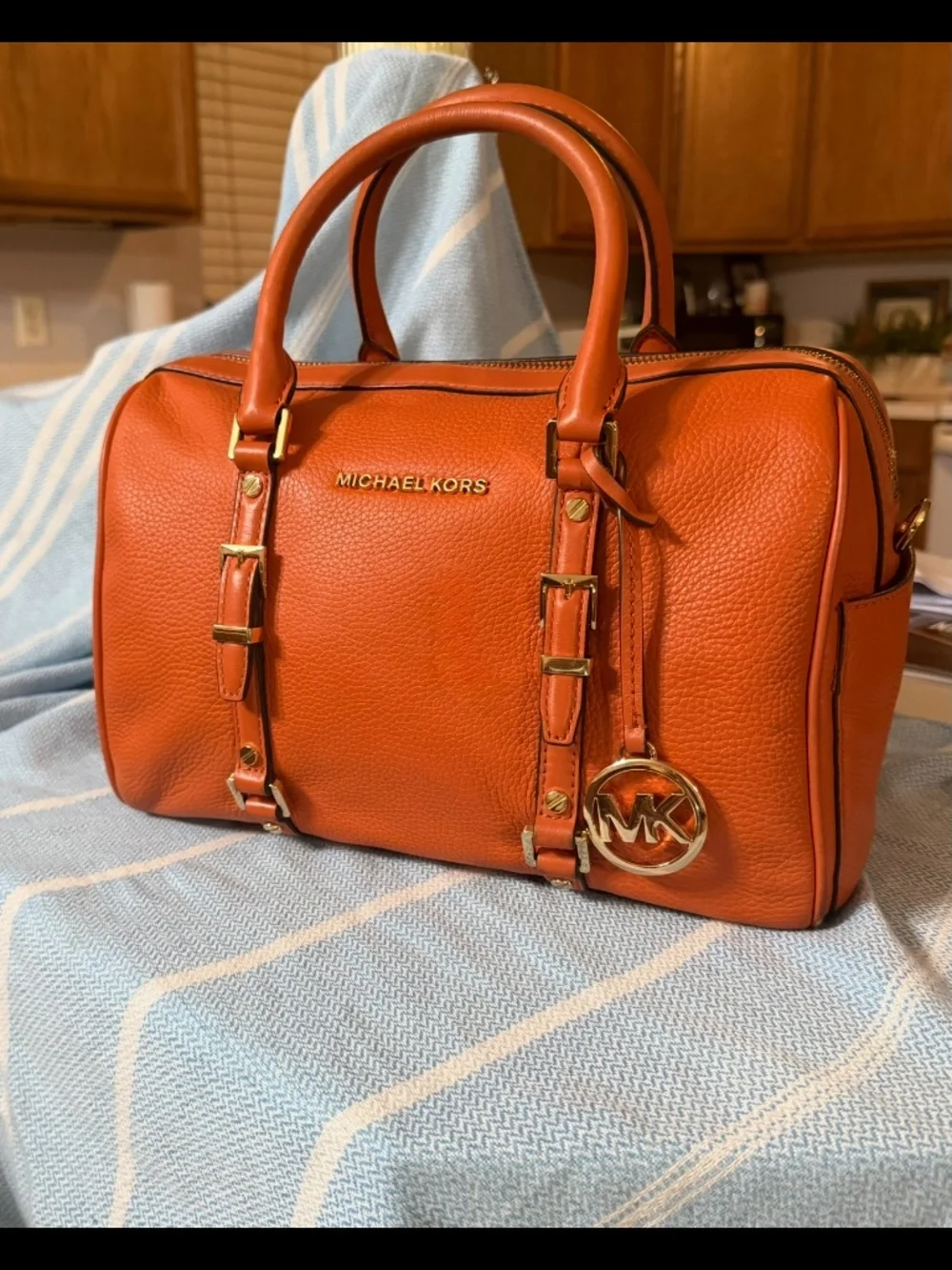 Authentic Michael Kors Bedford Legacy Medium Duffel
